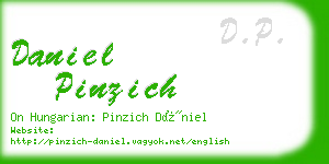 daniel pinzich business card